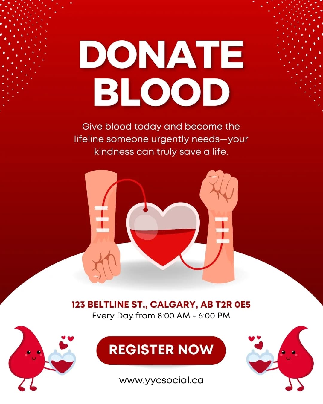 Medical social media post example